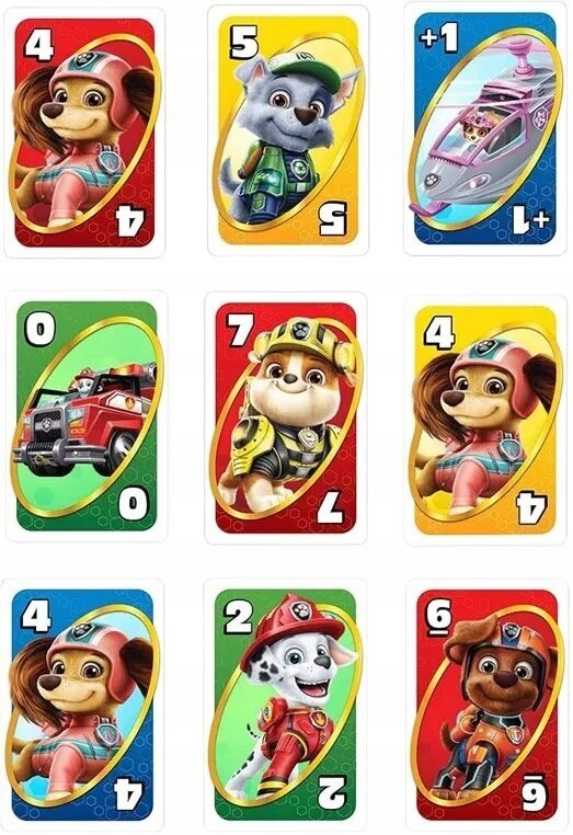 UNO Paw Patrol kaardid hind ja info | Lauamängud ja mõistatused | kaup24.ee