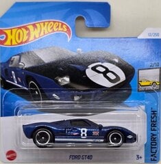 Mudelauto Hot Wheels 2024 - 012 - HTD34 FORD GT40 1tk hind ja info | Poiste mänguasjad | kaup24.ee