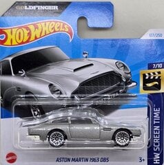 Mudelauto Hot Wheels 2024 - 107 - HTB36 ASTON MARTIN 1963 DB5 1tk hind ja info | Poiste mänguasjad | kaup24.ee