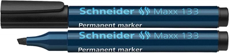 Püsimarker 133 Schneider, must цена и информация | Kirjutusvahendid | kaup24.ee