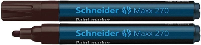 Marker Schneider 270 õli, pruun 1-3 mm hind ja info | Kirjutusvahendid | kaup24.ee