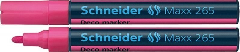 Marker Schneider Deco 265 kriit 1-3 mm, roosa hind ja info | Kirjutusvahendid | kaup24.ee