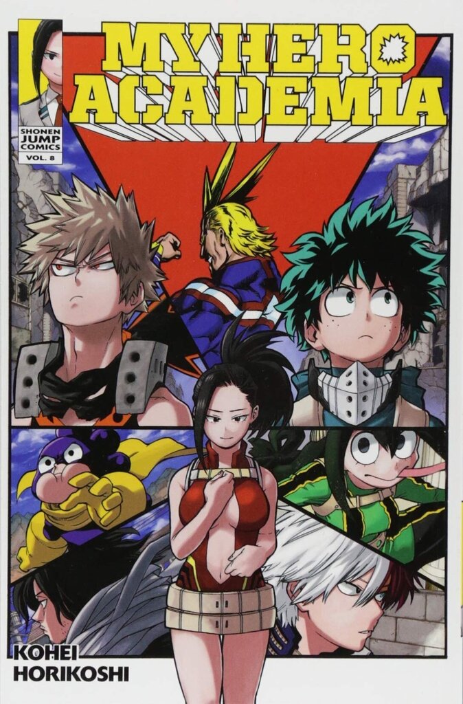 Koomiksid Manga My hero academia Vol 8 цена и информация | Koomiksid | kaup24.ee
