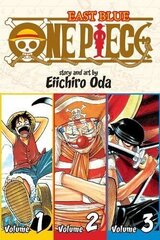 Koomiksid Manga One piece Vol 1 3 in 1 hind ja info | Koomiksid | kaup24.ee