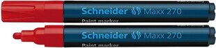 Marker Schneider 270 õli, punane 1-3 mm цена и информация | Письменные принадлежности | kaup24.ee