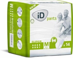 Подгузники-трусики для взрослых - ID Expert Pants M Super 14 штук цена и информация | Mедицинский уход | kaup24.ee