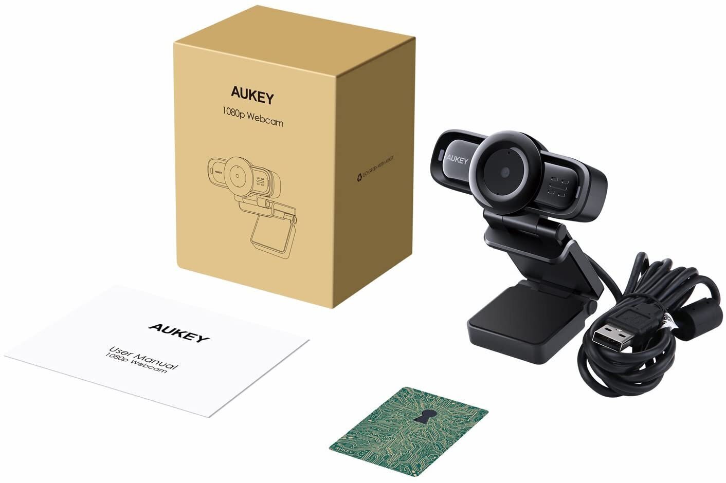 Aukey PC-LM3 hind ja info | Arvuti (WEB) kaamerad | kaup24.ee