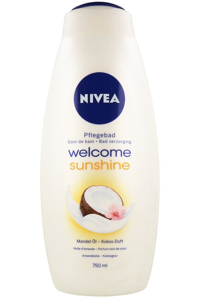 Kreemjas dušigeel Nivea Welcome Sunshine 750 ml hind ja info | Dušigeelid, õlid | kaup24.ee