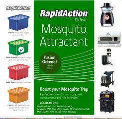 Таблетки для приманки комаров (Red Octenol) цена и информация | Средства от комаров и клещей | kaup24.ee