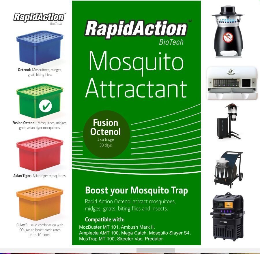 Octenol Mosquito Lure for all Mosquito Traps – Ambush Mosquito Traps