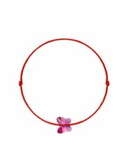 Kabbala käevõru E-Crystal Swarovski kristalliga, Butterfly Fuchsia цена и информация | Женские браслеты | kaup24.ee