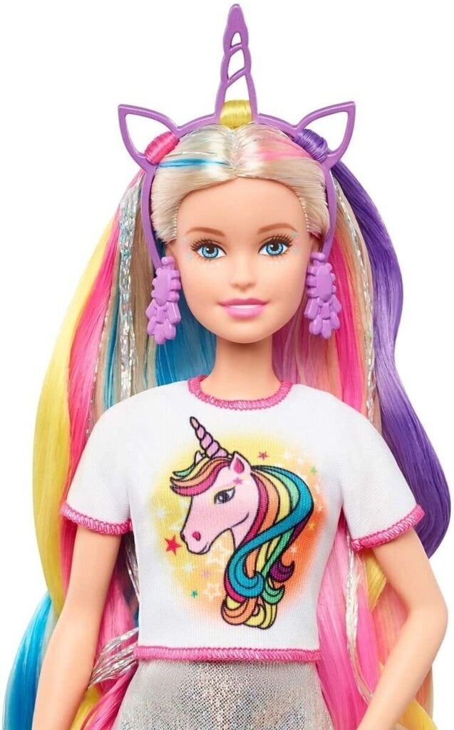 Nukk Barbie fantastiliste juustega Mattel, GHN04 hind ja info | Tüdrukute mänguasjad | kaup24.ee