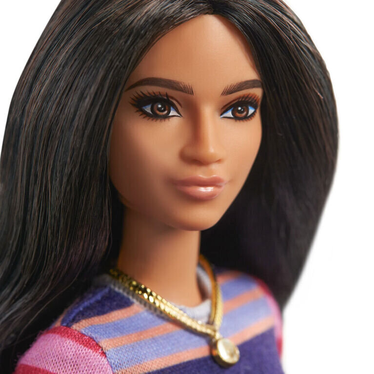 Nukk Barbie fashionista kootud kleidiga Mattel, Nr. 147 hind ja info | Tüdrukute mänguasjad | kaup24.ee