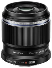 Olympus M.ZUIKO Digital ED 30mm F3.5 Macro (Black) цена и информация | Фильтр | kaup24.ee