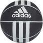 Adidas Pall 3S RUBBER X Black White цена и информация | Korvpallid | kaup24.ee