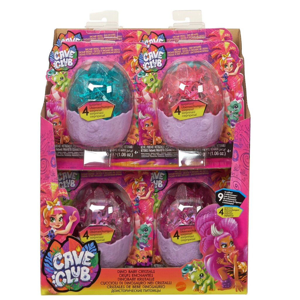 Cave Club dino-üllatuspakid valik цена и информация | Tüdrukute mänguasjad | kaup24.ee