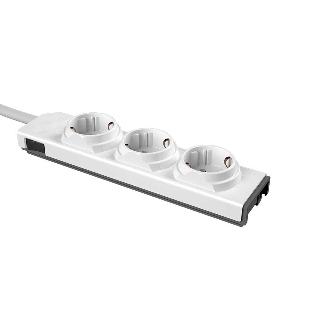 Allocacoc PowerStrip 1m pikendusjuhe цена и информация | Pikendusjuhtmed, kaablid | kaup24.ee