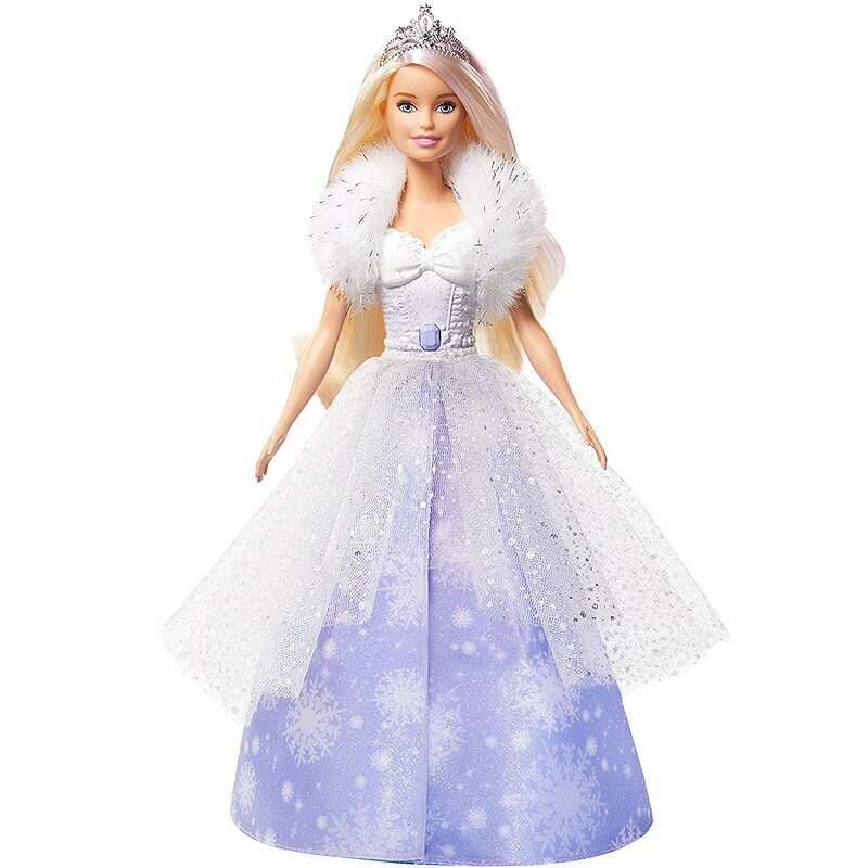 Nukk Barbie talveprintsess Dreamtopia Mattel, GKH26 hind ja info | Tüdrukute mänguasjad | kaup24.ee