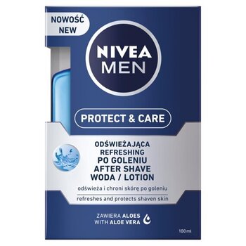 Raseerimisjärgne vedelik Nivea Men Protect & Care 100 ml hind ja info | Raseerimisvahendid | kaup24.ee