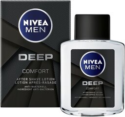 Лосьон после бритья Nivea Men 100мл глубокий цена и информация | Средства для бритья | kaup24.ee