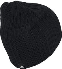 Adidas Müts 3S Beanie Black цена и информация | Мужские шарфы, шапки, перчатки | kaup24.ee