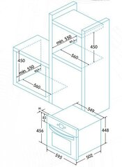 Horno Edesa EOE-4520 X hind ja info | Ahjud | kaup24.ee