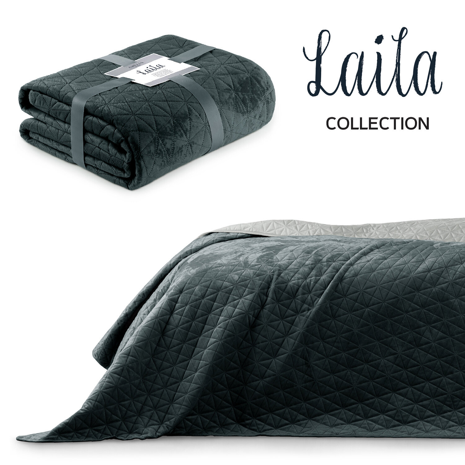 Kahepoolne voodikate AmeliaHome Laila, 240x260 cm hind | kaup24.ee