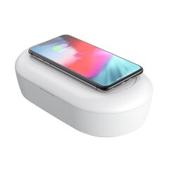 Devia Portable UV Disinfection Storage - Wireless Charger, Type C, 2A цена и информация | Аксессуары для телефонов | kaup24.ee