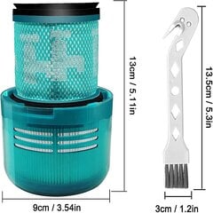 Hepa-фильтр, совместимый с аксессуарами для пылесоса V15 V11 Sv14, вакуумные фильтры цена и информация | Аксессуары для пылесосов | kaup24.ee