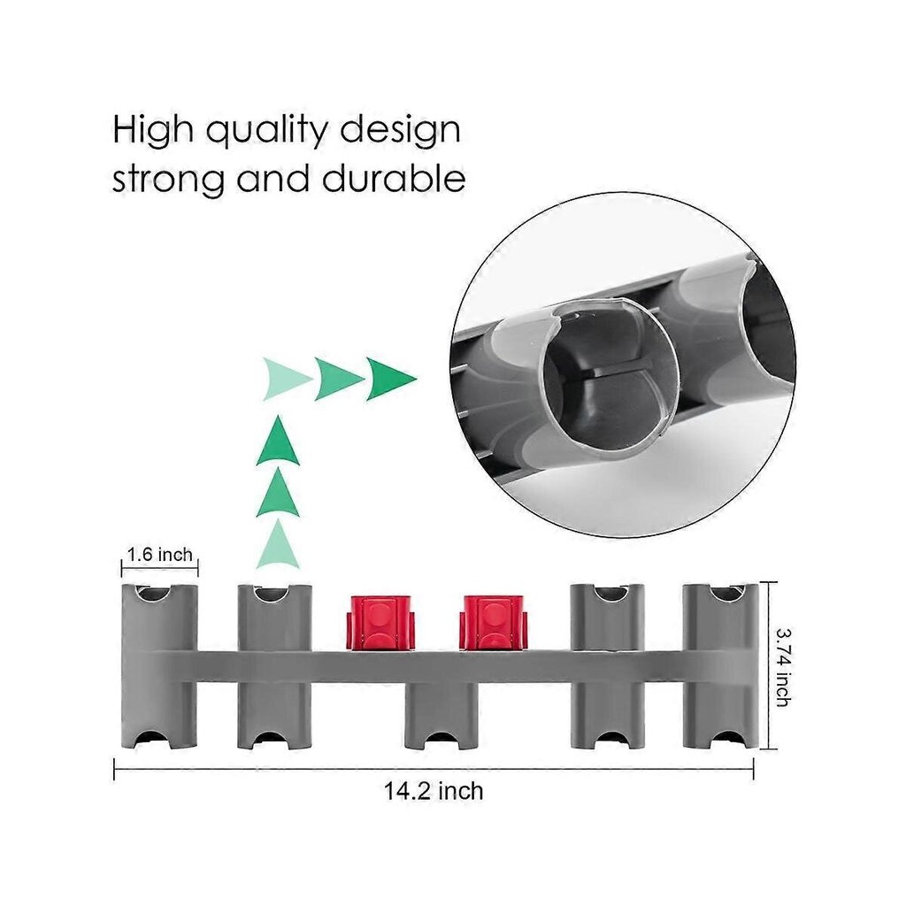 Hoiukronder V7 V8 V10 V11 V15 tolmuimeja üheksa auguga hoiuriiuli tööriista otsikujaam цена и информация | Tolmuimejate lisatarvikud | kaup24.ee
