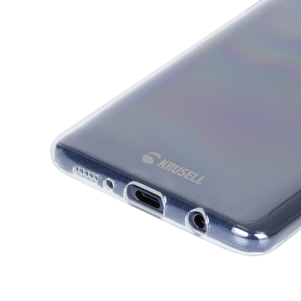 Krusell Essentials SoftCover, Samsung Galaxy A71, läbipaistev цена и информация | Telefoni kaaned, ümbrised | kaup24.ee