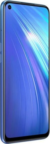 Realme 6, 4/64GB, Dual SIM, Comet Blue hind ja info | Telefonid | kaup24.ee