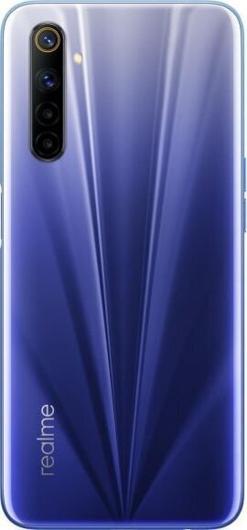Realme 6, 4/64GB, Dual SIM, Comet Blue hind ja info | Telefonid | kaup24.ee