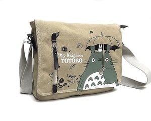 Anime Manga My Neighbor Totoro Messenger Bag 31*26*7cm lastekott hind ja info | Arvutikotid | kaup24.ee