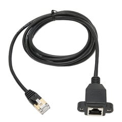 Удлинительный кабель Ethernet 4,92 фута 3,8 мм RJ45 CAT8 OD 8P8C Ethernet-кабель Cat 8 между мужчинами и женщинами для сервера коммутатора цена и информация | Кабели и провода | kaup24.ee