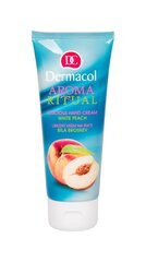 Kätekreem Dermacol Aroma Ritual White Peach 100 ml цена и информация | Кремы, лосьоны для тела | kaup24.ee