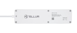 Tellur pikendusjuhe WiFi Power Strip, 1,8 m, valge цена и информация | Удлинители | kaup24.ee