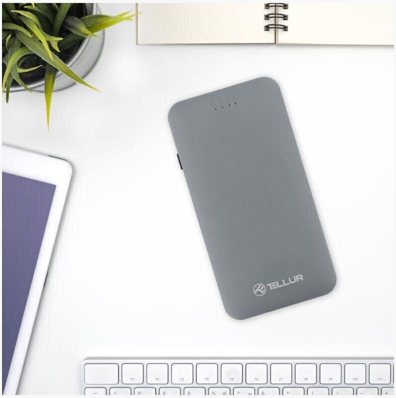 Tellur Slim Metallic 3 In1 Power Bank 5000mAh цена и информация | Akupangad | kaup24.ee