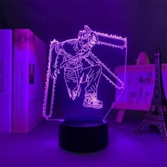 3D Illusion Anime Lamp Motors?g Manga Figuuri öövalgus цена и информация | Настольные лампы | kaup24.ee