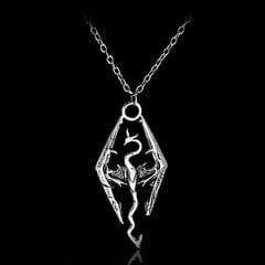 SUMENG Mäng Dragon The Elder Scrolls V ripats kaelakee ehted Terve Skyrim Choker meestele ehted kaelakee kett hind ja info | Kaelakeed | kaup24.ee