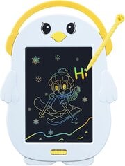 Laste LCD-kirjutahvelarvuti (The Penguin), Doodle Board õppemänguasjad, 21,4 * 30,5 * 1,2 cm värviline ajastu цена и информация | Инструменты для краски | kaup24.ee