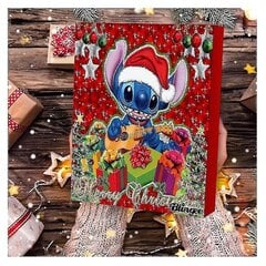 Anime Disney Lilo &amp; Stitch sulamist võlu Aksessuaarid Jõulude advendikalender Käevõru Kaelakee Nipsasjake Isetehtud ehted Taimeralender-sz3 Gd hind ja info | Jõulukaunistused | kaup24.ee