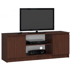 ТВ столик NORE RTV K140, коричневый цена и информация | Тумбы под телевизор | kaup24.ee
