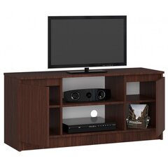 ТВ столик NORE RTV K120, коричневый цена и информация | Тумбы под телевизор | kaup24.ee