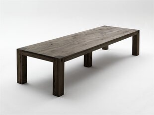 Обеденный стол MC Akcent Leeds, 300x120 см, темно-коричневый цена и информация | Кухонные и обеденные столы | kaup24.ee