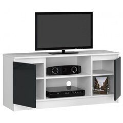 ТВ столик NORE RTV K120, белый/темно-серый цена и информация | Тумбы под телевизор | kaup24.ee