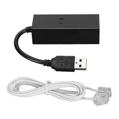 USB 56K внешний коммутируемый модем для факса и передачи данных Plug and Play компьютерный ноутбук факс-модем для Windows 10 8 7 Vista XP для LINUX цена и информация | USB адапторы для аудиосистем | kaup24.ee