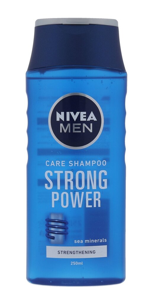 Šampoon meestele Nivea Men Strong Power 250 ml hind ja info | Šampoonid | kaup24.ee