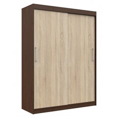 Шкаф NORE CLP Mono 150, темно-коричневый/дубовый цена и информация | Шкафы | kaup24.ee