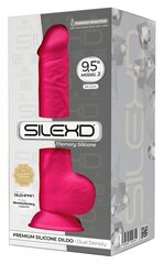 Фаллоимитатор Silexd Premium Dildo, розовый цена и информация | Фаллоимитаторы | kaup24.ee